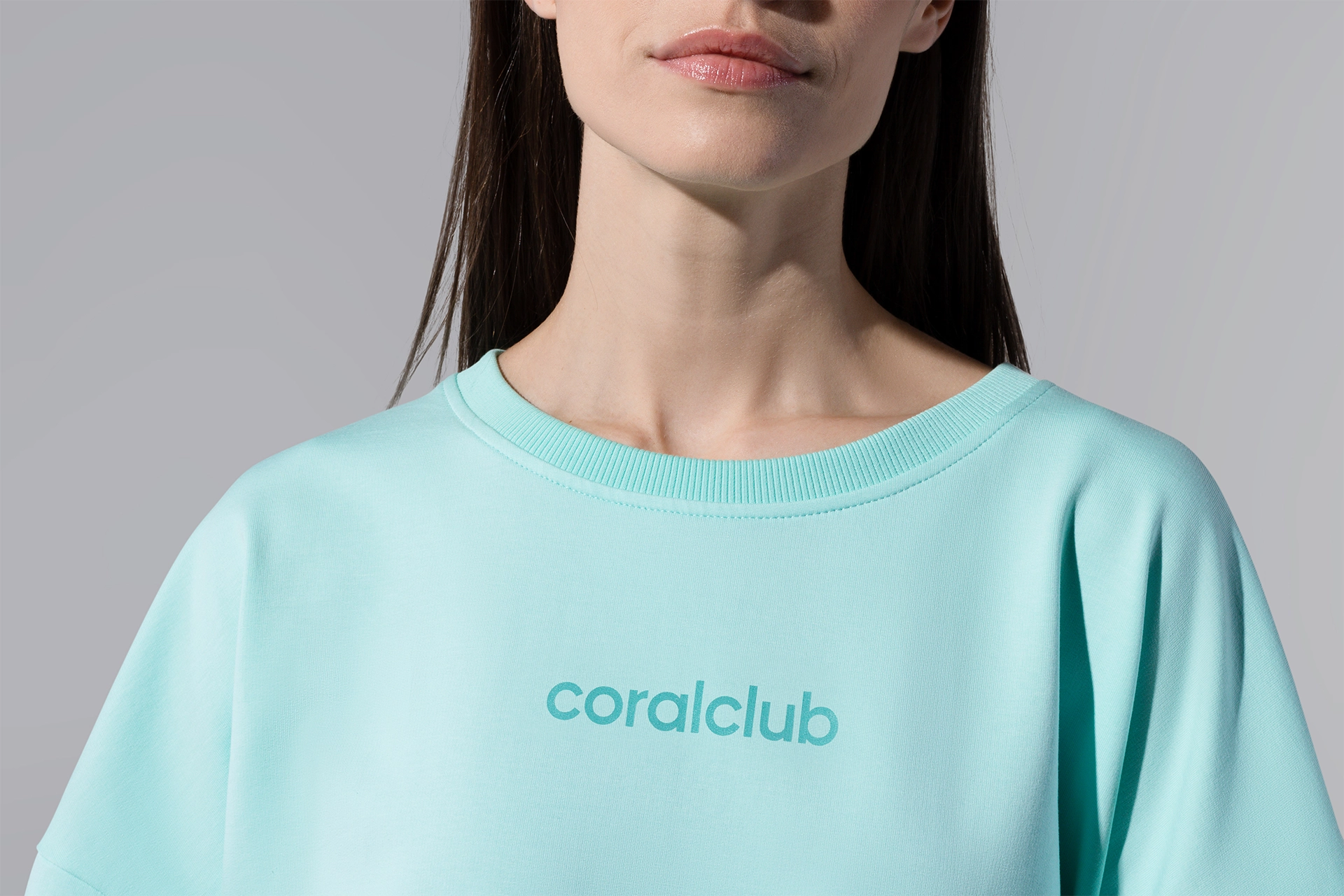 Фланелка овърсайз, мента