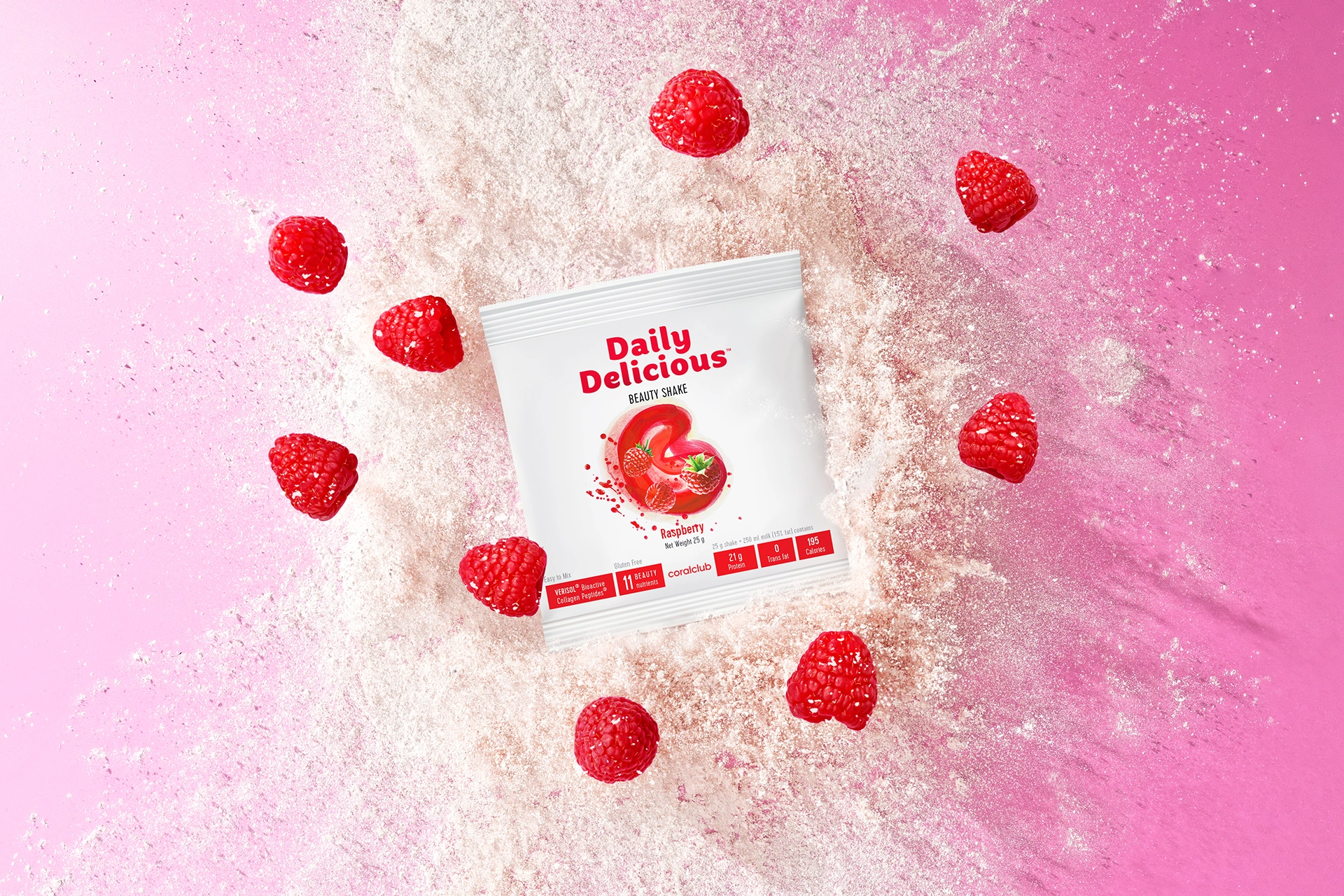 Дейли Делишъс Бюти Шейк с вкус на малина